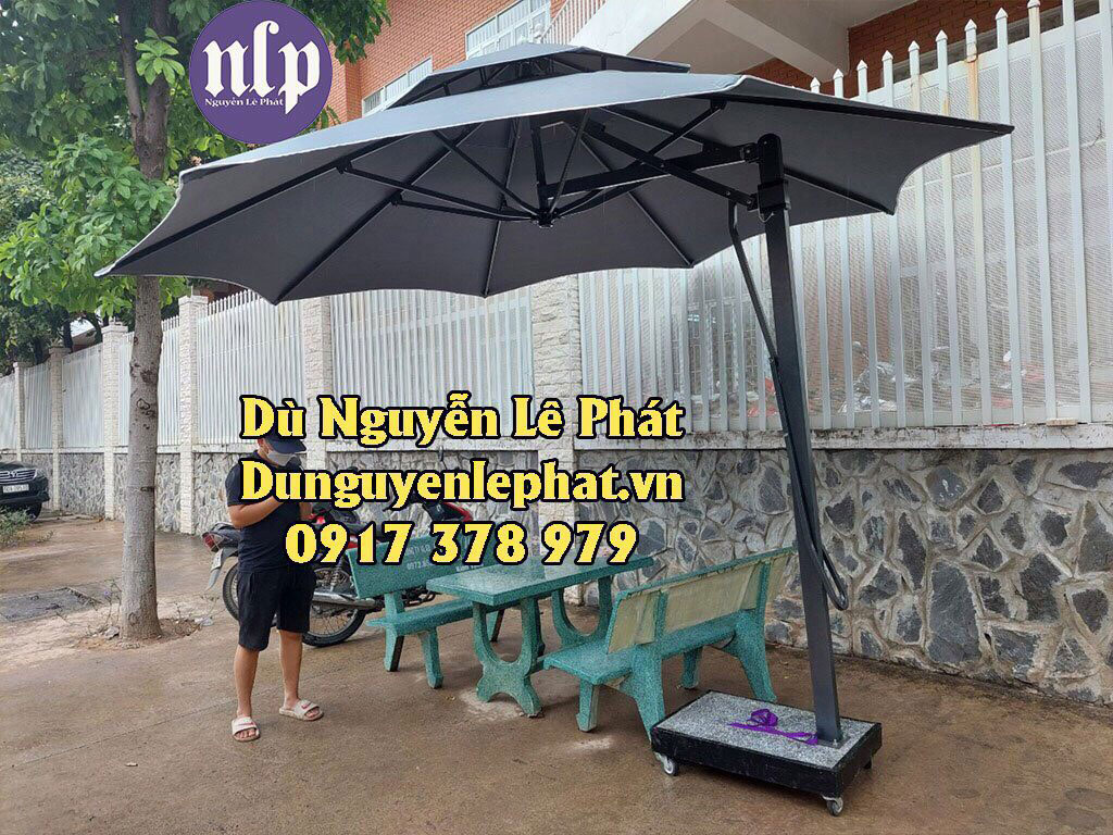 Dù che nắng lệch tâm Bình Dương Dù che nắng lệch tâm Bình Dương