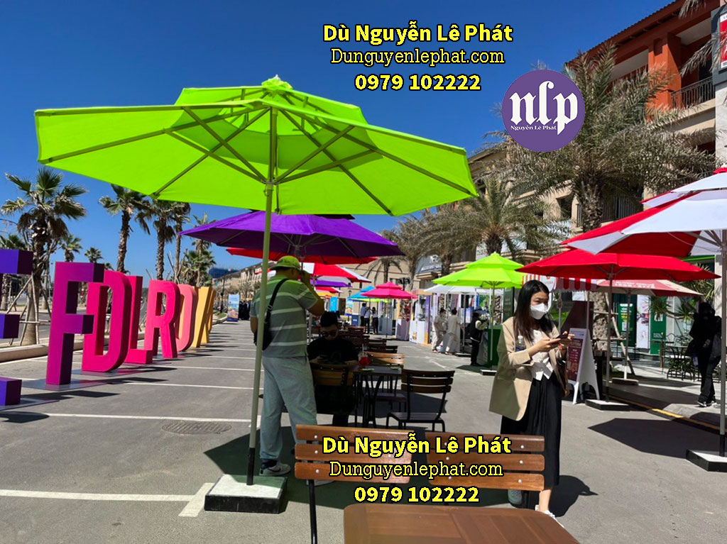 Dù che nắng lệch tâm Bình Dương Dù che nắng lệch tâm Bình Dương