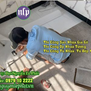 Thi Công Sàn Nhựa Giả Gỗ Đẹp Phòng Ngủ, Phòng Khách, Phòng Trưng Bày Trang Trí
