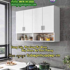 Thi công kệ bếp Bếp Nhựa