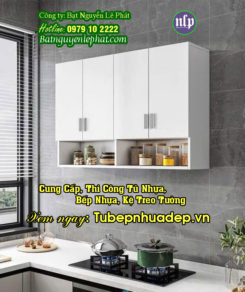 Thi công kệ bếp Bếp Nhựa