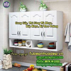 Thi Công Lắp Hệ Tủ Bếp Nhựa Treo Tường Trang Trí Thảo Điền Quận 2 HCM