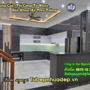 Thi công Tủ Bếp Nhựa Đẹp